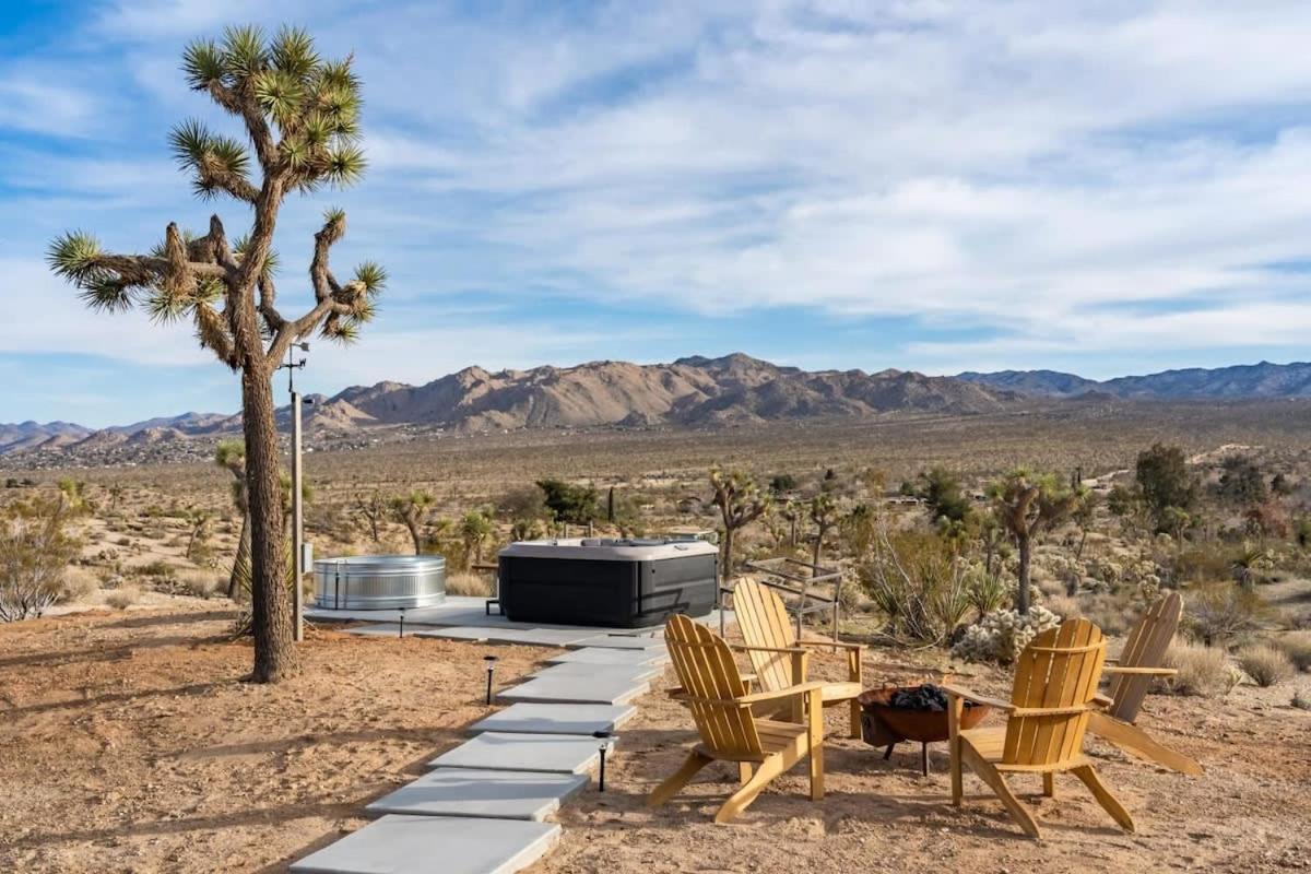 Kinetic House-Joshua Trees Sculptures Cowboy Pool Villa Yucca Valley Exterior photo